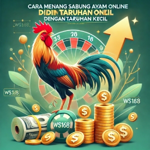 Cara Menang Sabung Ayam Online di WS168 dengan Taruhan Kecil